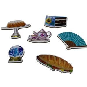 Disney Food Sparkle Detail Magnet Set (6)